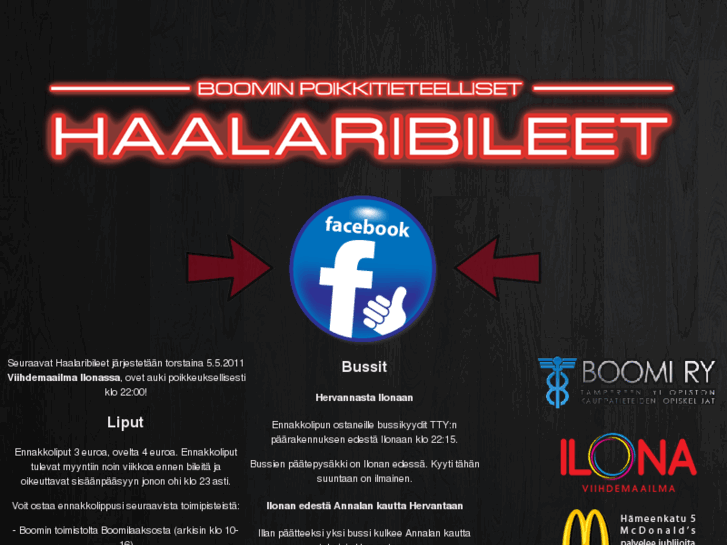 www.haalaribileet.fi