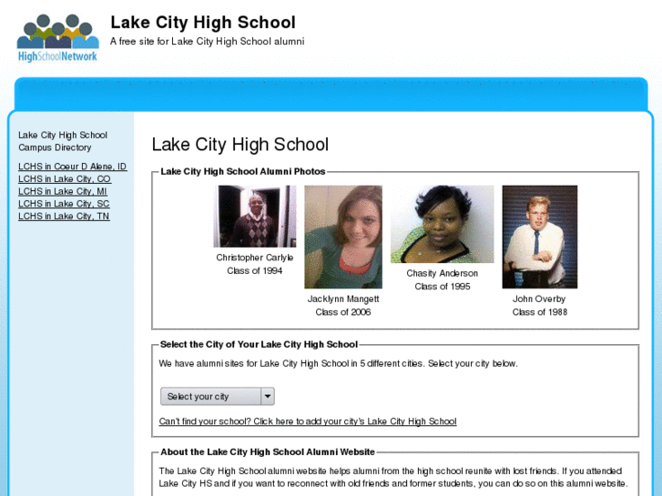 www.lakecityhighschool.org