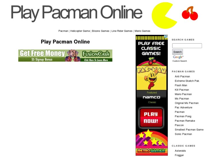 www.playpacmanonline.net