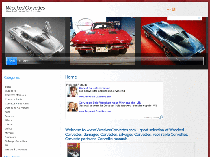 www.wreckedcorvettes.com