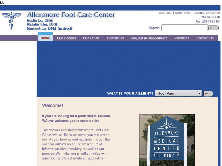 www.allenmorefootcarecenter.com