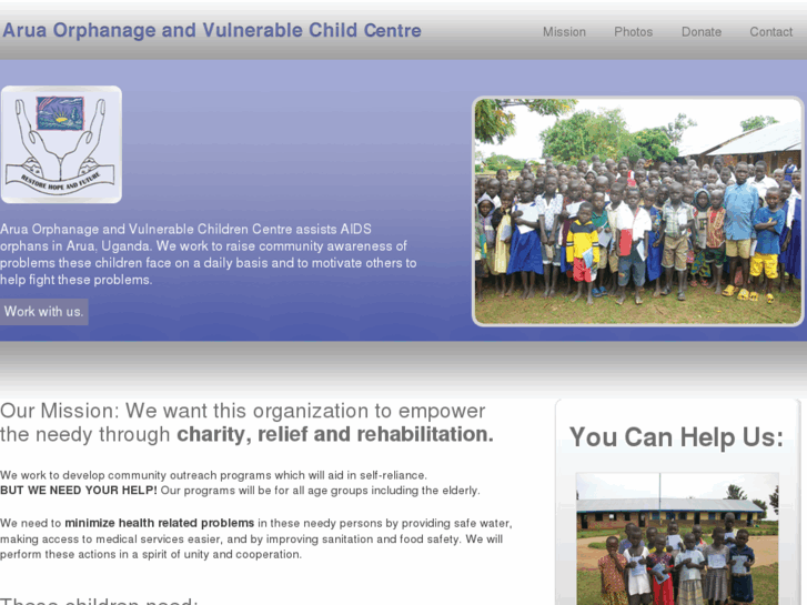 www.aruaorphanage.org