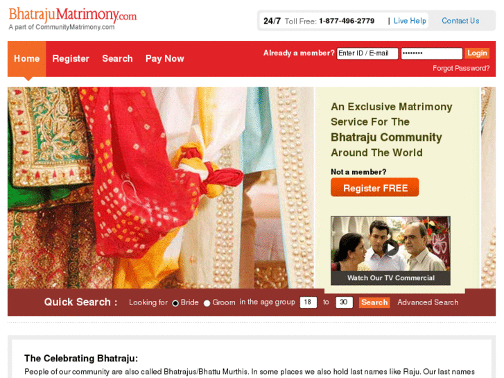 www.bhatrajumatrimony.com