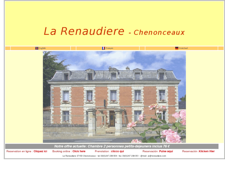 www.chenonceaux-renaudiere.com