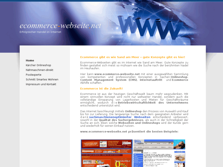 www.ecommerce-webseite.net