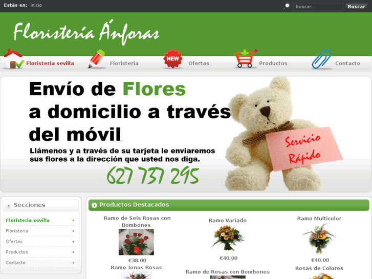 www.floristeria-anforas.es