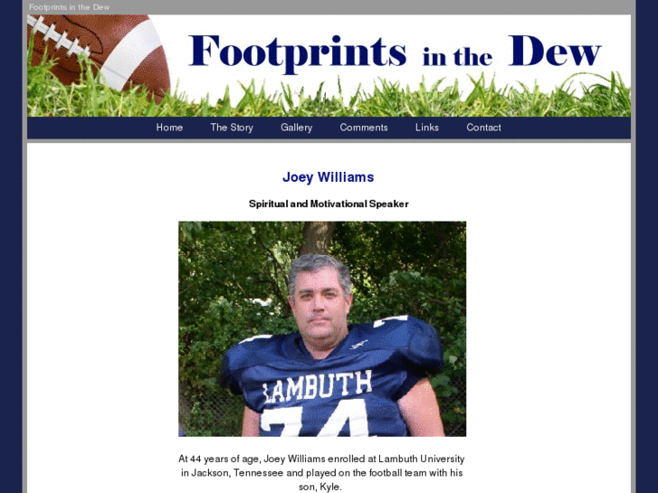 www.footprintsinthedew.com