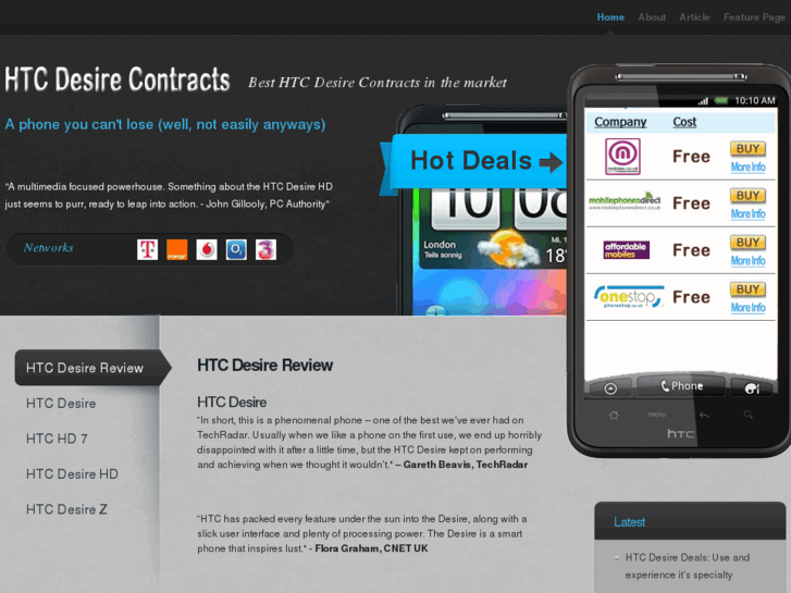 www.htcdesirecontracts.com