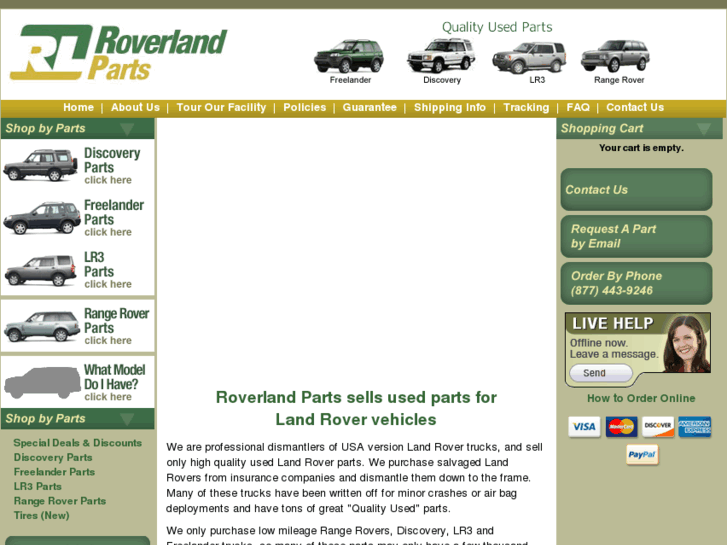 www.landroverusedpart.com