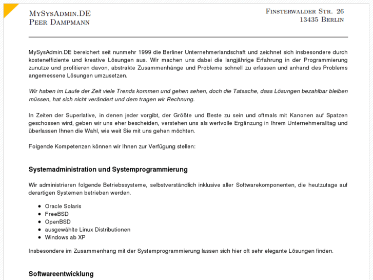 www.mysysadmin.de