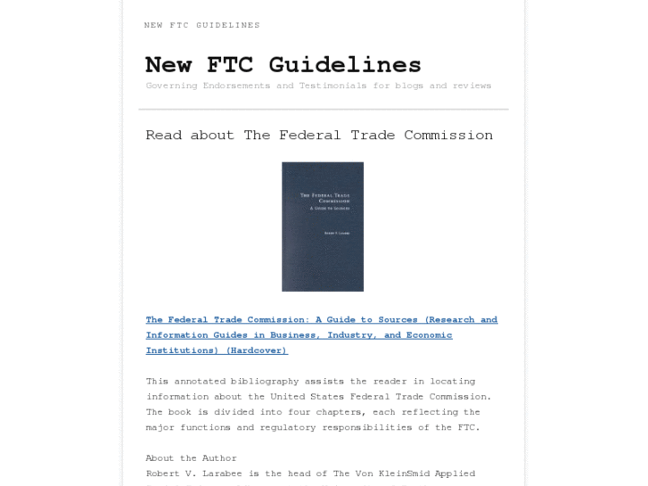 www.newftcguidelines.com