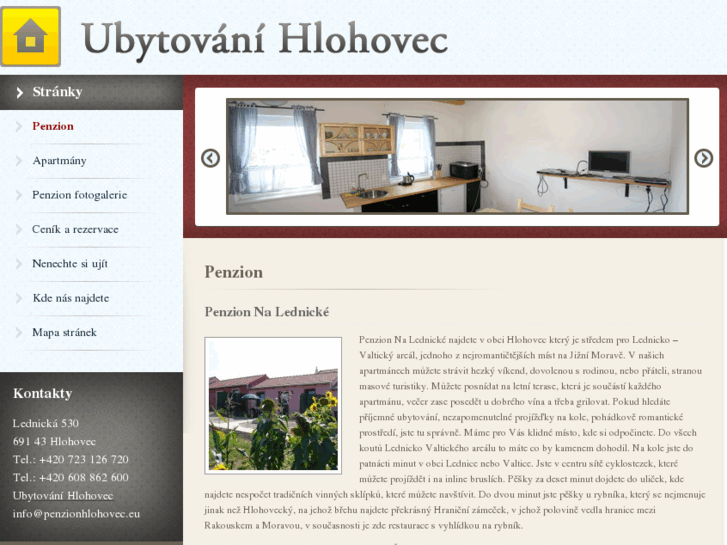 www.penzionhlohovec.info