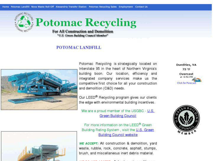 www.potomaclandfill.com