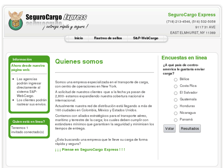 www.segurocargoexpress.com