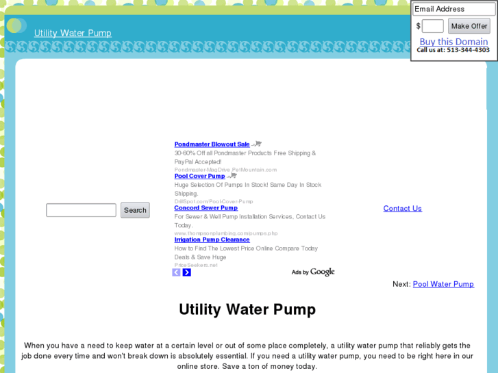 www.utilitywaterpump.com