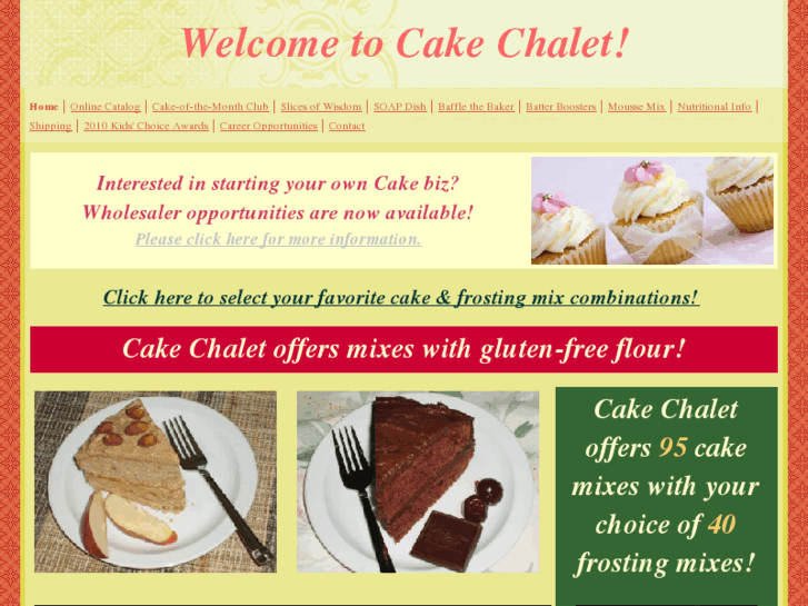 www.cakechalet.com