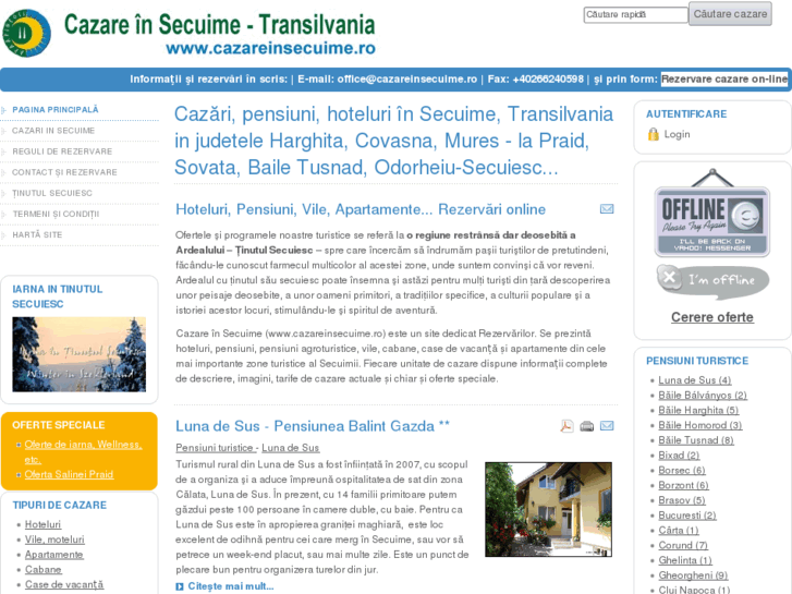 www.cazareinsecuime.ro