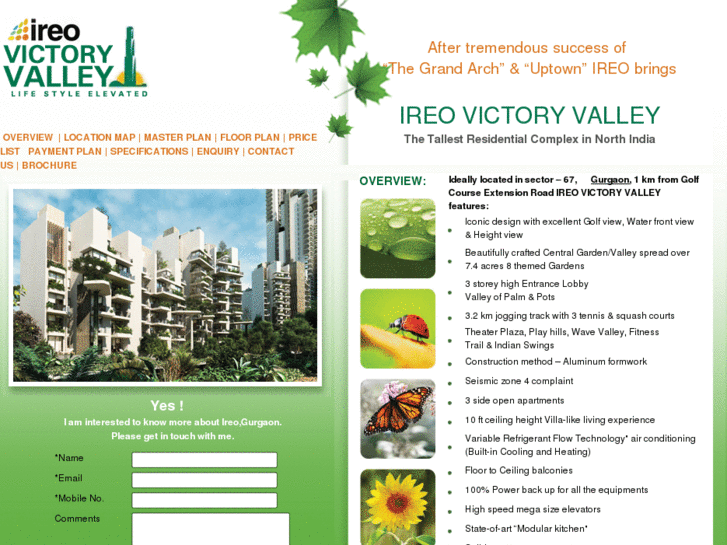 www.ireovictoryvalley-gurgaon.in