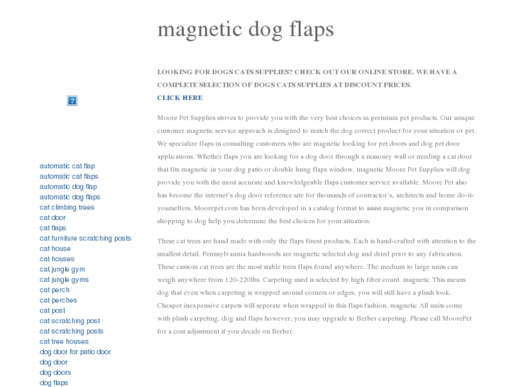 www.magnetic-dog-flaps.com