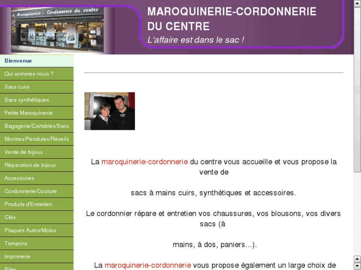 www.maroquinerie-cordonnerie.com