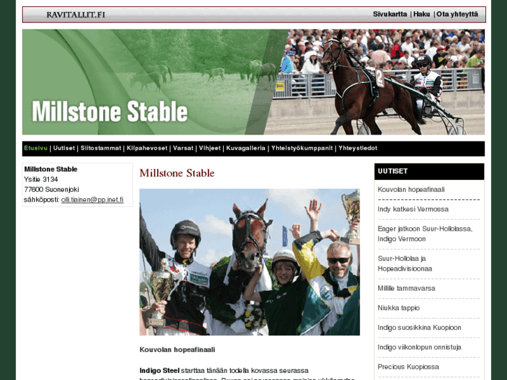 www.millstonestable.fi