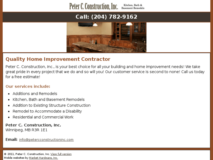 www.petercconstructioninc.mobi