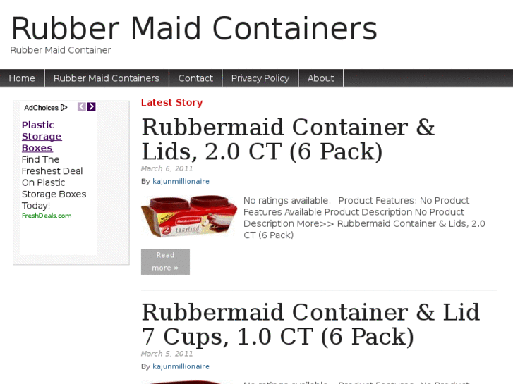 www.rubbermaidcontainers.org