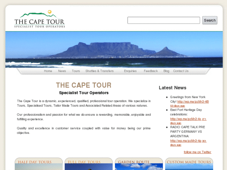 www.thecapetour.com