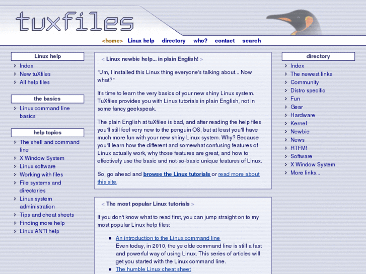 www.tuxfiles.org