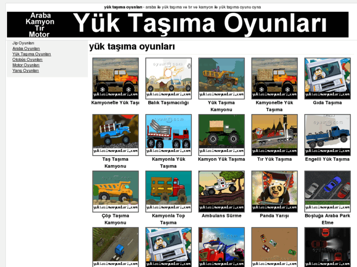 www.yuktasimaoyunlari.com