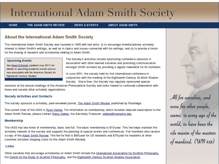 www.adamsmithsociety.net