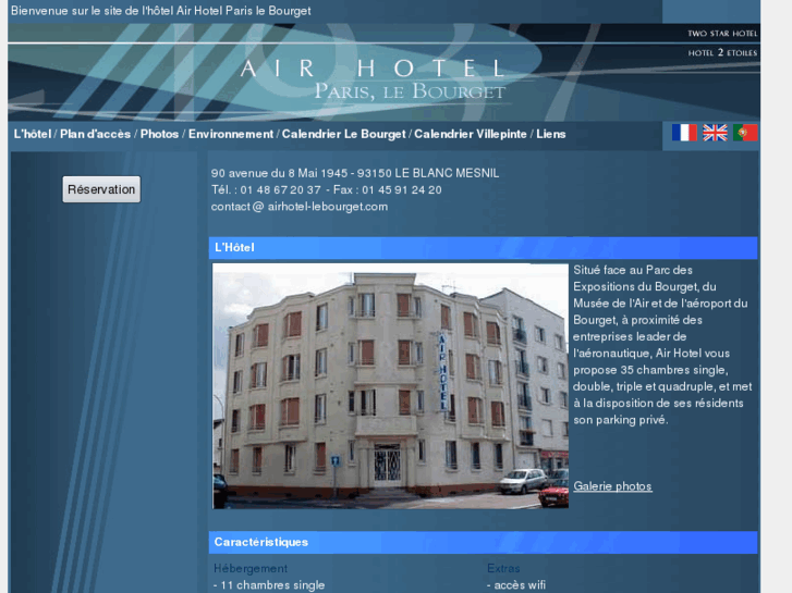 www.airhotel-lebourget.com