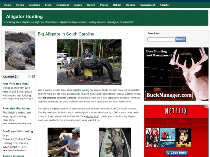 www.alligatorhunting.net