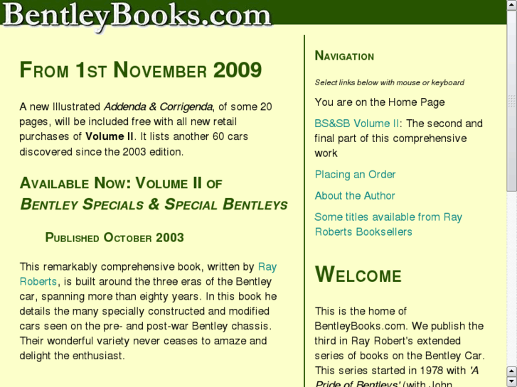 www.bentleybooks.co.uk