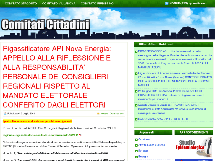 www.comitati-cittadini.org