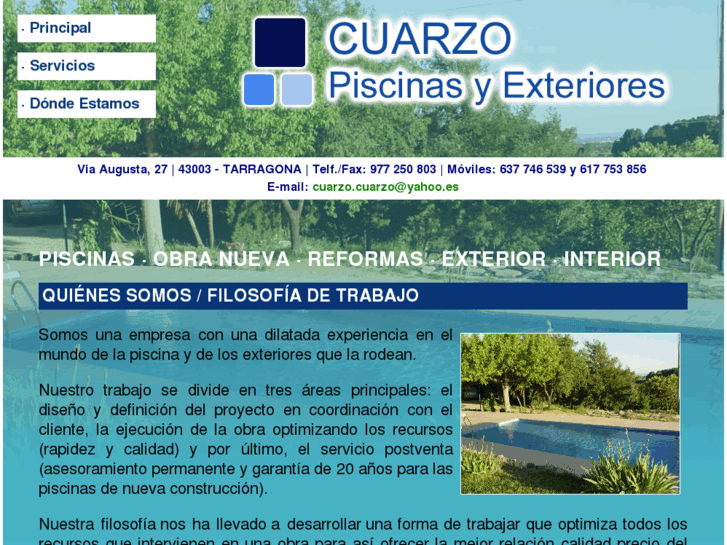 www.cuarzopiscinas.com