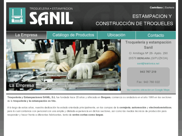 www.estampacion-troqueleria-sanil.com