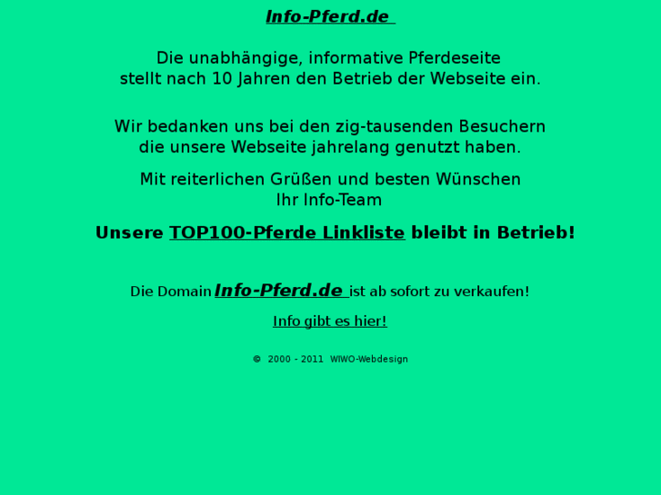 www.info-pferd.de