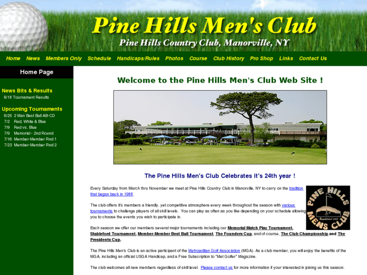 www.pinehillsmensclub.com