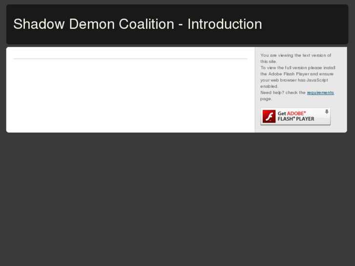 www.shadowdemoncoalition.com