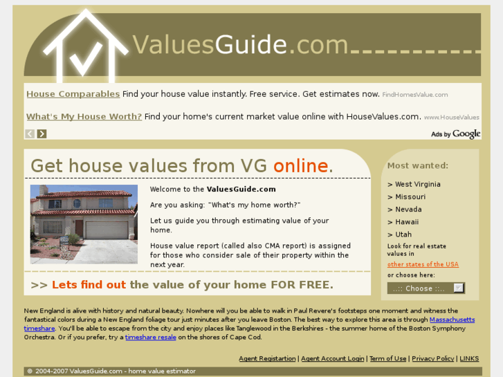 www.valuesguide.com