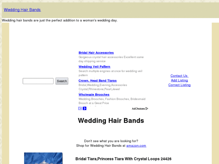 www.weddinghairbands.com