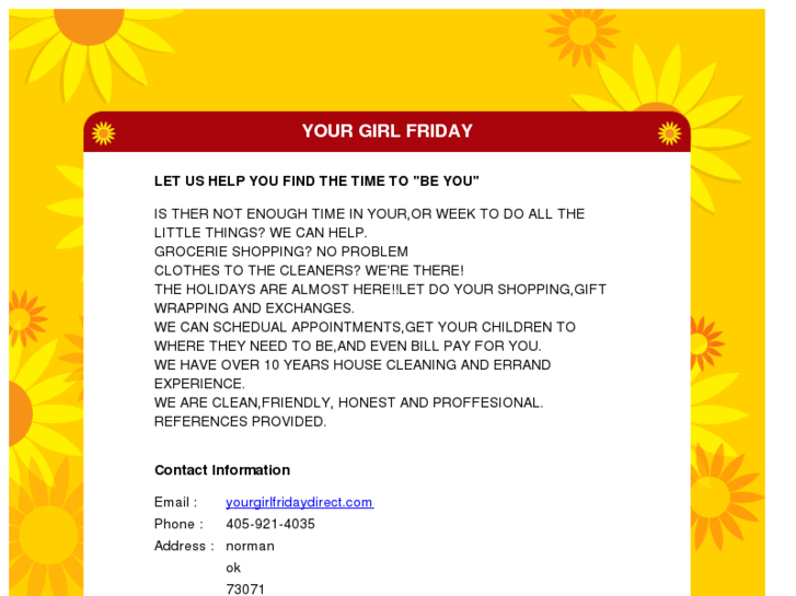 www.yourgirlfridaydirect.com