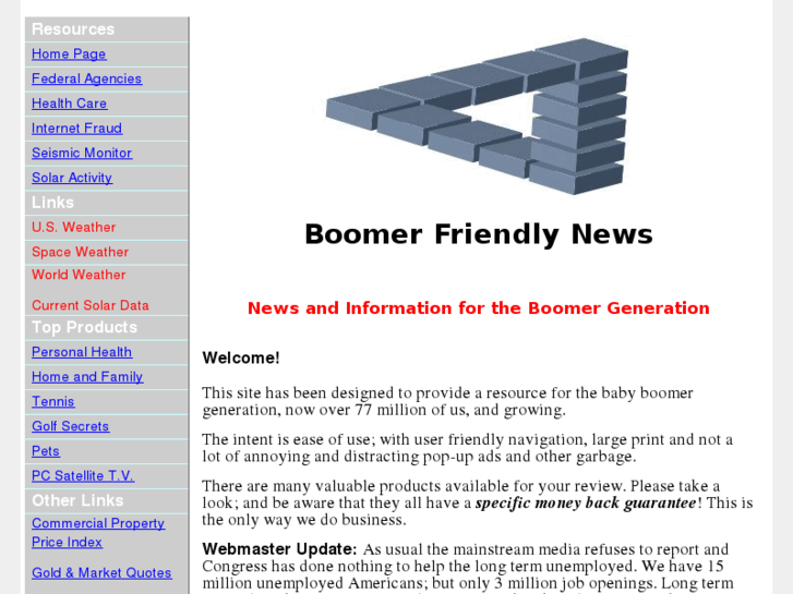 www.boomerfriendlynews.com