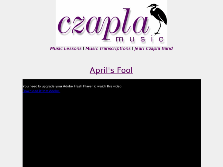 www.czaplamusic.com