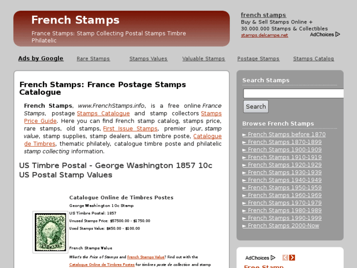 www.frenchstamps.info