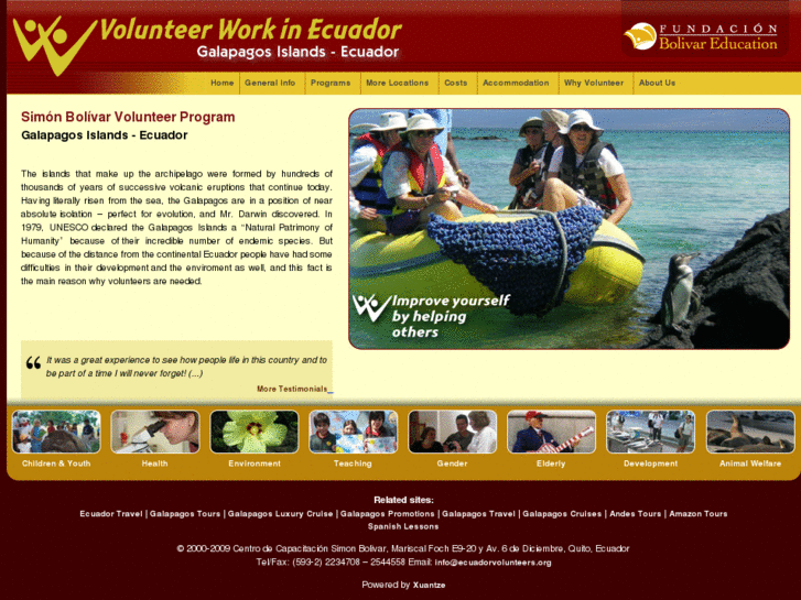 www.galapagosvolunteers.org