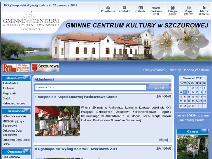 www.gck-szczurowa.pl