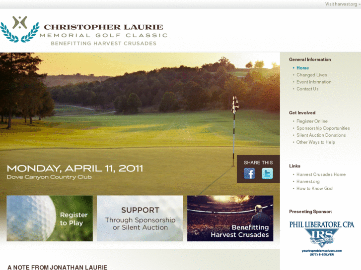 www.harvestgolfclassic.org