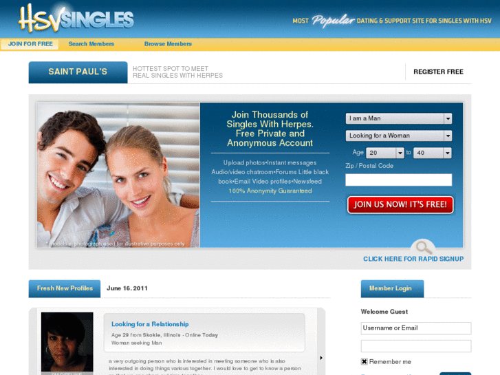 www.hsvsingles.com